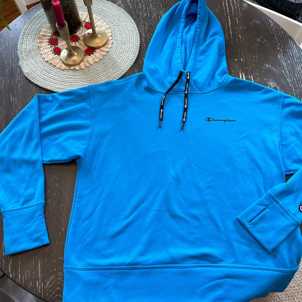 Super soft Champion Blue Hoodie